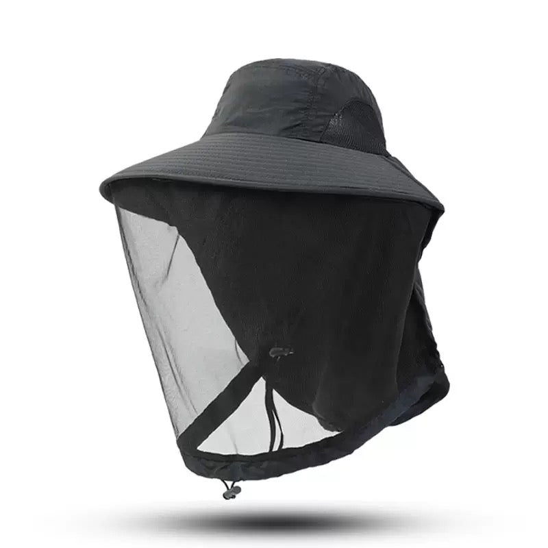 LITEGUEST™ Mosquito-Proof Fishing Hat – UV & Insect Protection