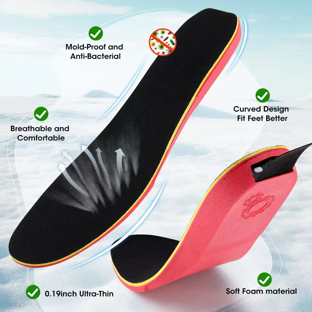 LITEGUEST App-Controlled Heated Insoles – Smart Winter Foot Warmers