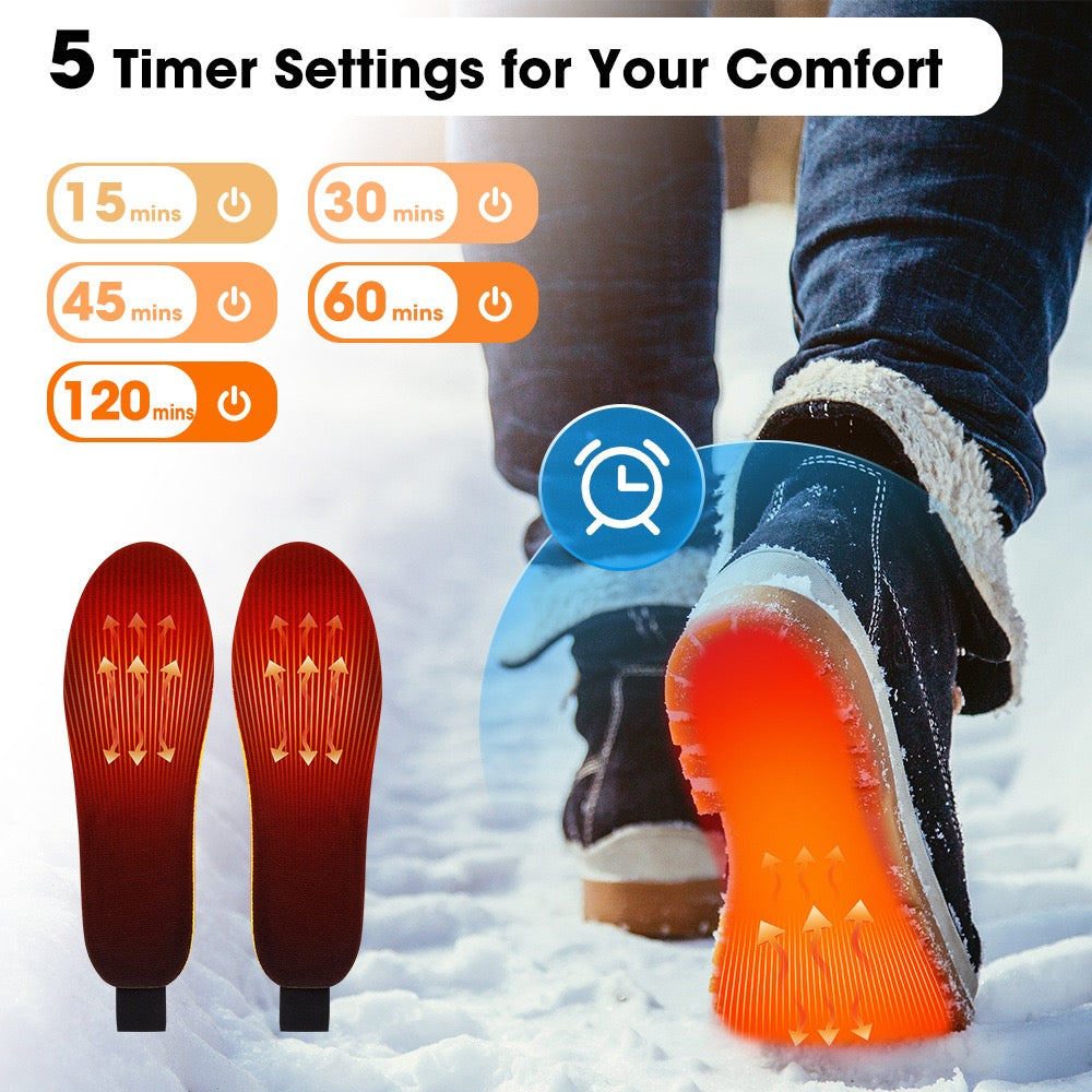 LITEGUEST App-Controlled Heated Insoles – Smart Winter Foot Warmers