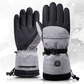 Ultimate Heated Winter Gloves With Portable Charger - Waterproof, Warm, and Cold-Resistant for Outdoor Activities