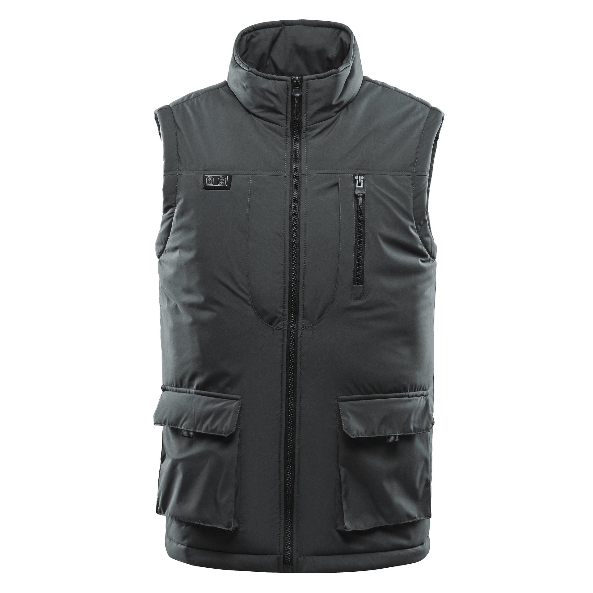 LITEGUEST™ Heated Vest – 11-Zone Smart Heating with Stand Collar