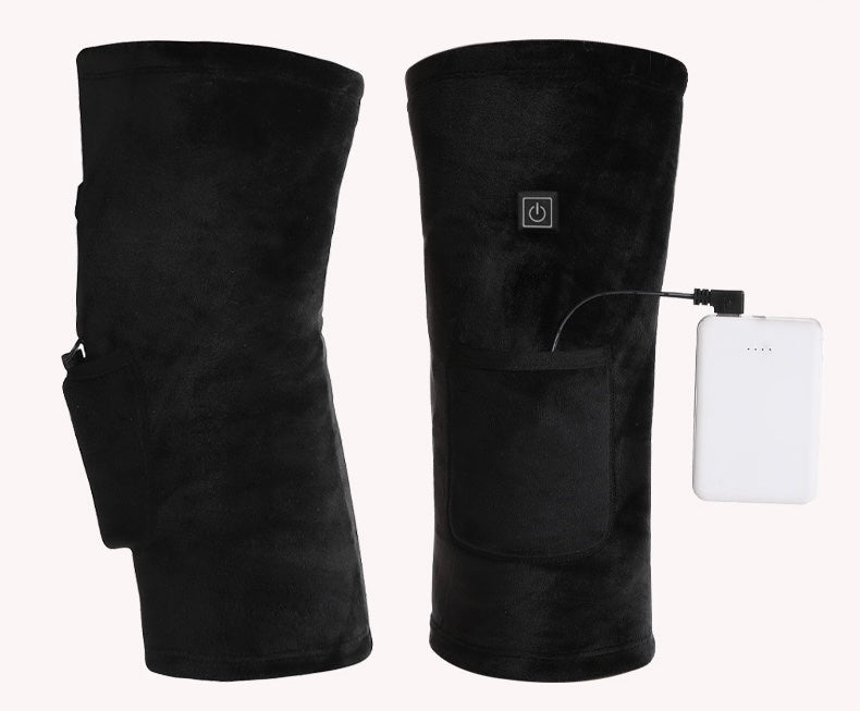 USB-Powered Heated Knee and Elbow Brace: Three-Level Temperature Control for Outdoor Cold Protection and Sports