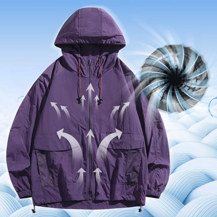 LITEGUEST Ultralight Cooling Fan Jacket | UPF50+ Sun Protection