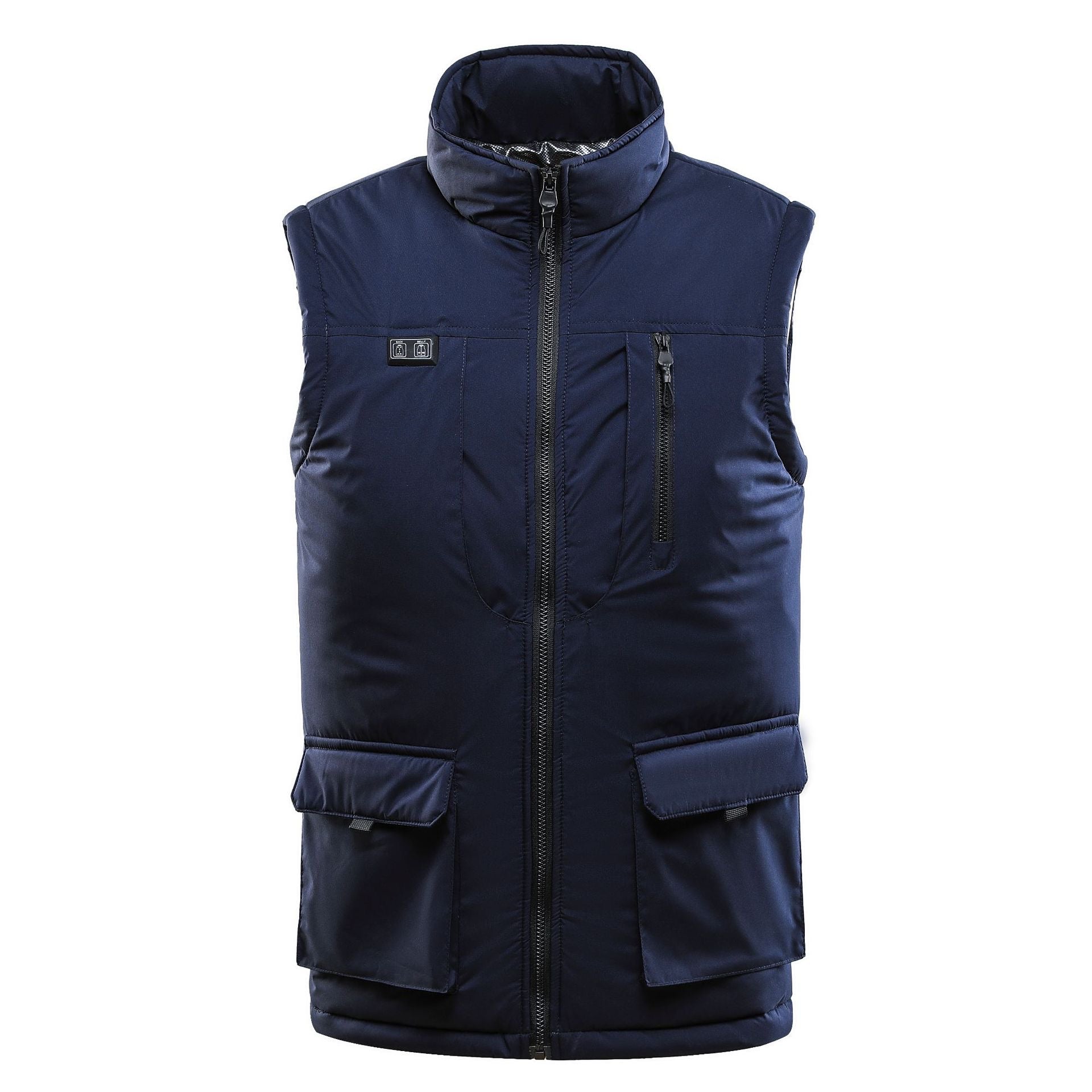 LITEGUEST™ Heated Vest – 11-Zone Smart Heating with Stand Collar