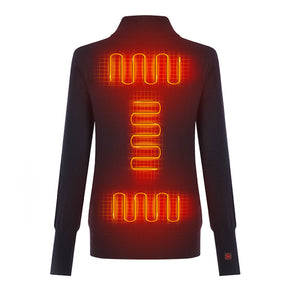 5-Zone Heated Electric Sweater Stay Warm and Cozy in winter