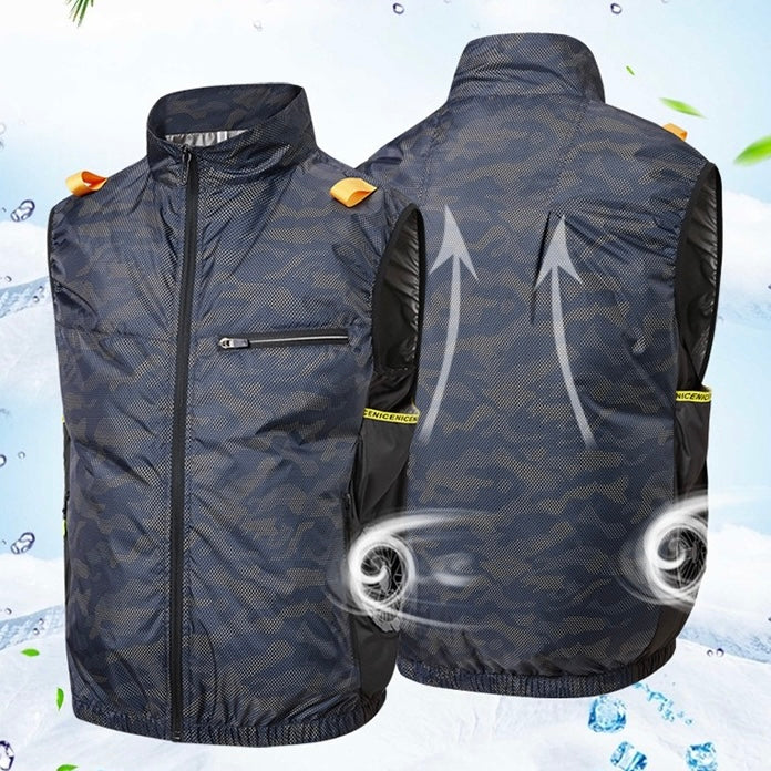 LITEGUEST Cooling Fan Vest with Side Fans UPF50+