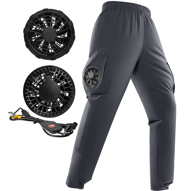 LITEGUEST™ Smart Cooling Pants – Fan-Powered & Breathable for Summer Outdoors