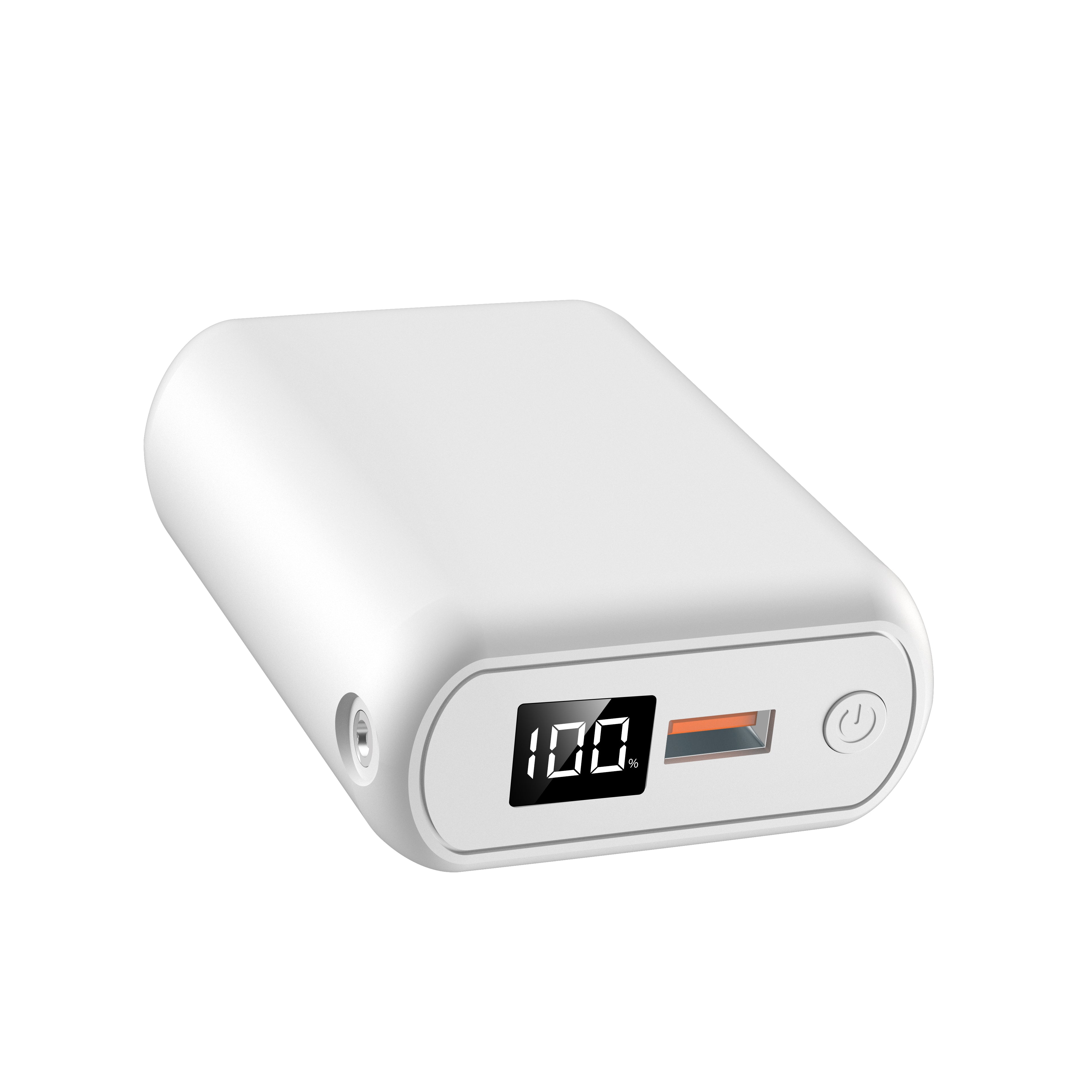 LITEGUEST™ White 20,000mAh Ultra-Compact Fast Charging Power Bank – 22.5W USB-C